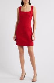 KOBI HALPERIN Rue Tweed Sheath Minidress