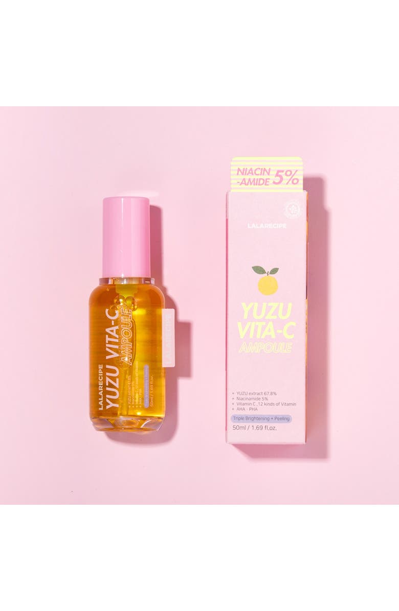Lalarecipe Yuzu Vita C Ampoule, Alternate, color, Yellow