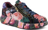L'Artiste by Spring Step Dallyn Floral Platform Sneaker