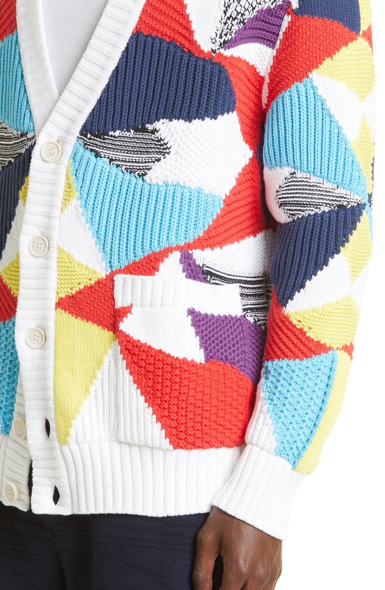 Missoni Patchwork Cardigan, Alternate, color,