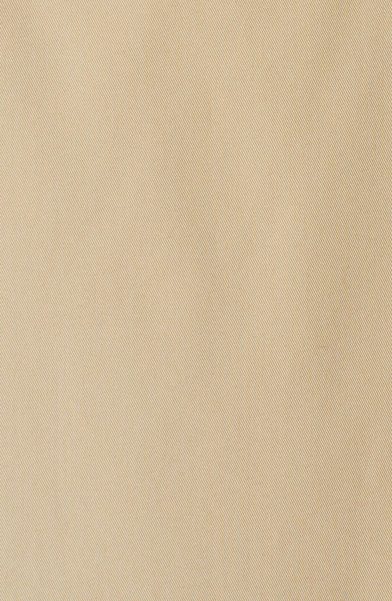 Moncler Embroidered Logo Gabardine Zip Front Shirt, Alternate, color, 