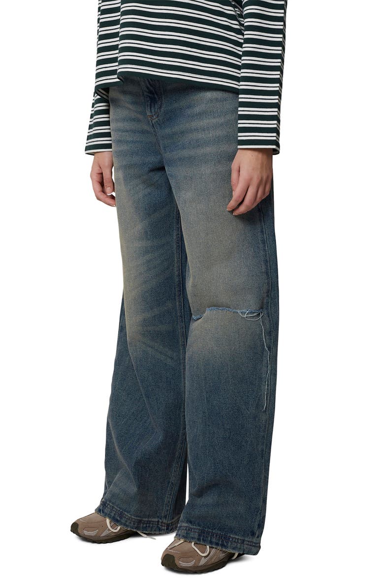Good For Nothing Denim Ripped Jean, Alternate, color, Medium Blue