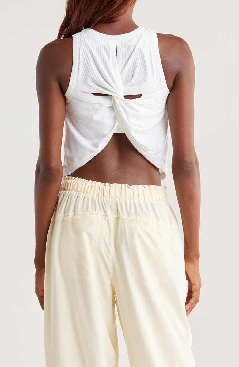 Free People FP Movement Comeback Crop Tank, Alternate, color, White