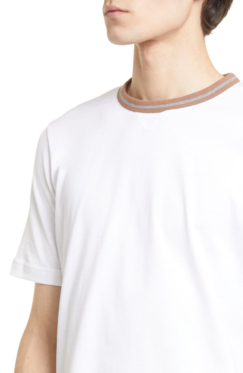 Eleventy Slim Fit Cotton Crewneck T-Shirt, Alternate, color,