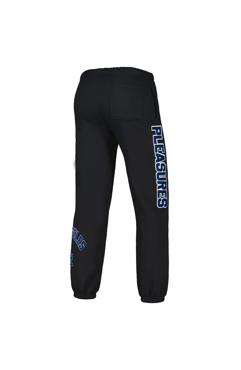 PLEASURES Men's PLEASURES Black Los Angeles Dodgers Opening Day Sweatpants, Alternate, color, Black