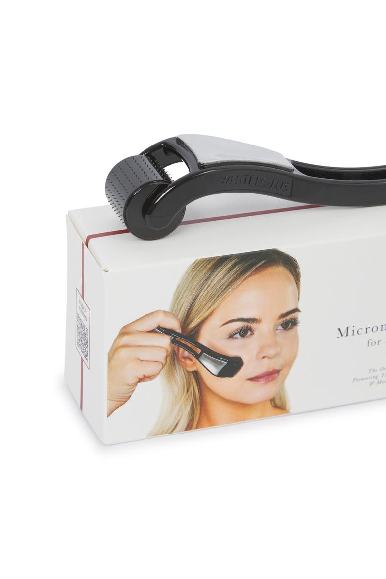 Sensitive Skin Microneedling Roller 0.15mm, Alternate, color, Black