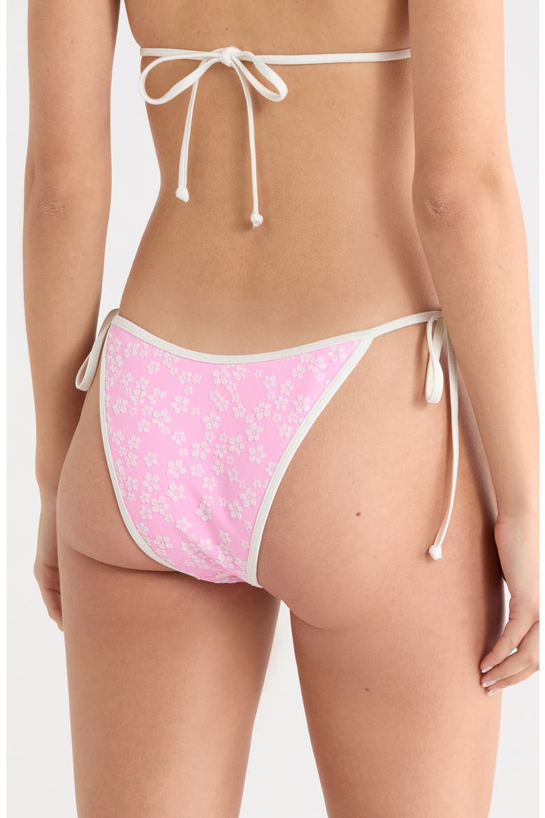 Dipped Side Tie Bikini Bottoms, Alternate, color, SUGAR SPRINKLE