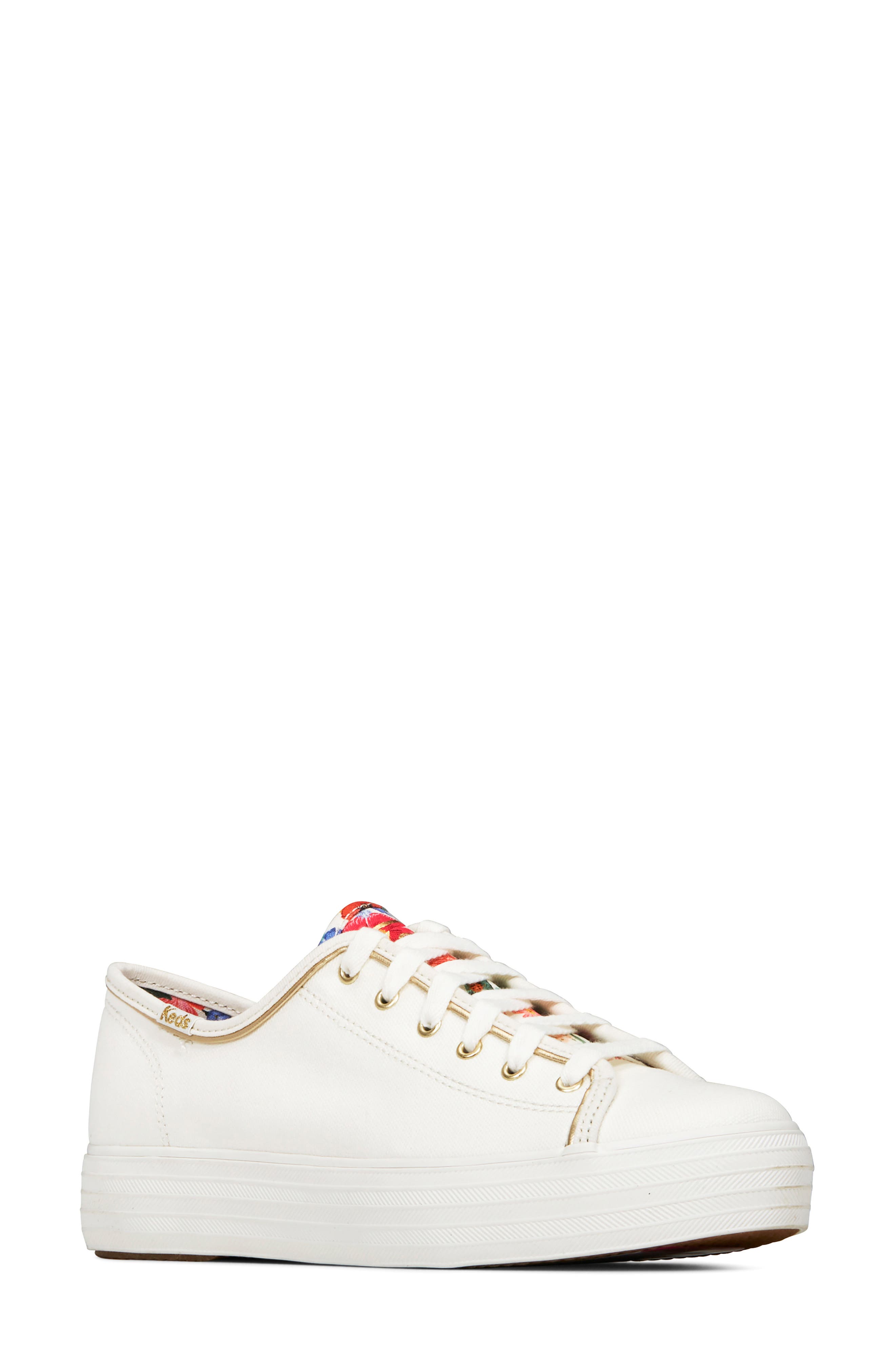 Keds<sup>®</sup> x Rifle Paper Co. Triple Kick Platform Sneaker, Main, color, 