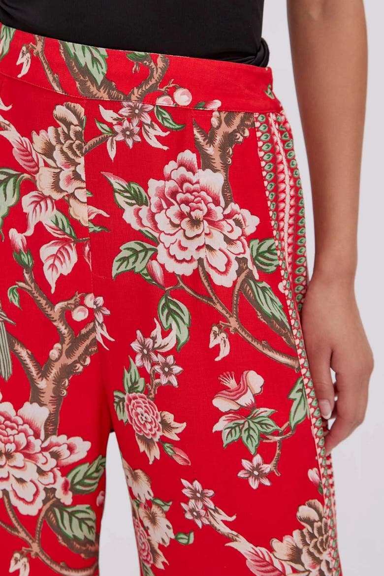 Hallie Red Trousers, Alternate, color, Red