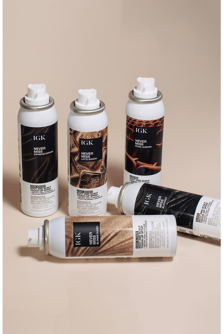 Never Miss Root & Scalp Touch-Up Spray, Alternate, color, LIGHT BROWN