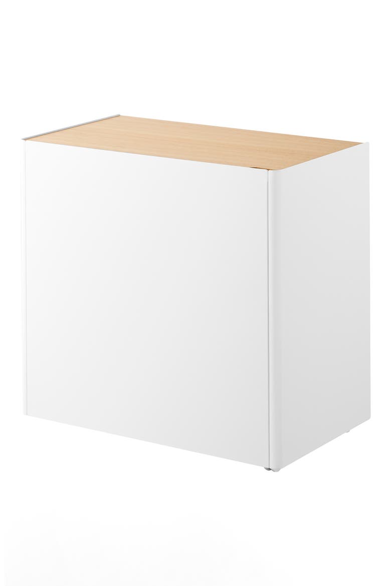 Mobile Hideaway Storage Cart, Alternate, color, WHITE
