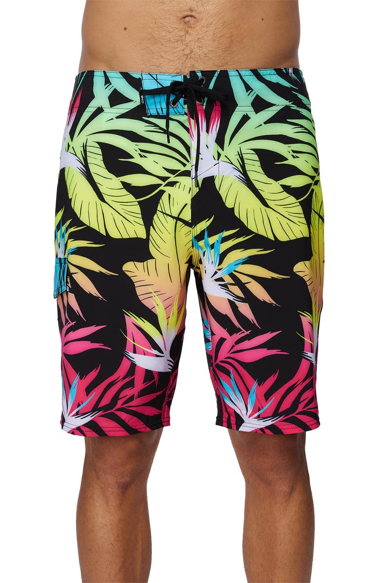 O'Neill Tropix Hyperdry<sup>™</sup> Stretch Board Shorts, Main, color, 