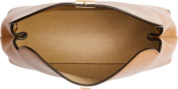 Palmellata T-Lock Leather Clutch Crossbody