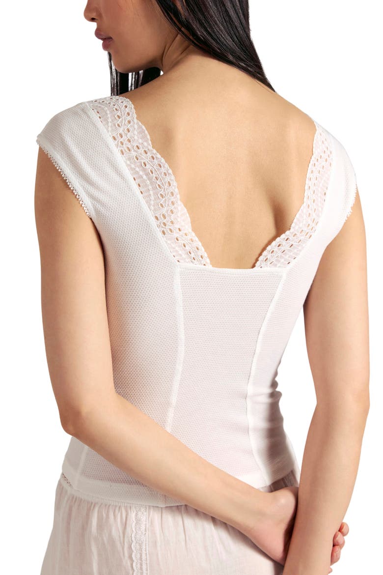 Blush Hour Tee, Alternate, color, CLEAN IVORY