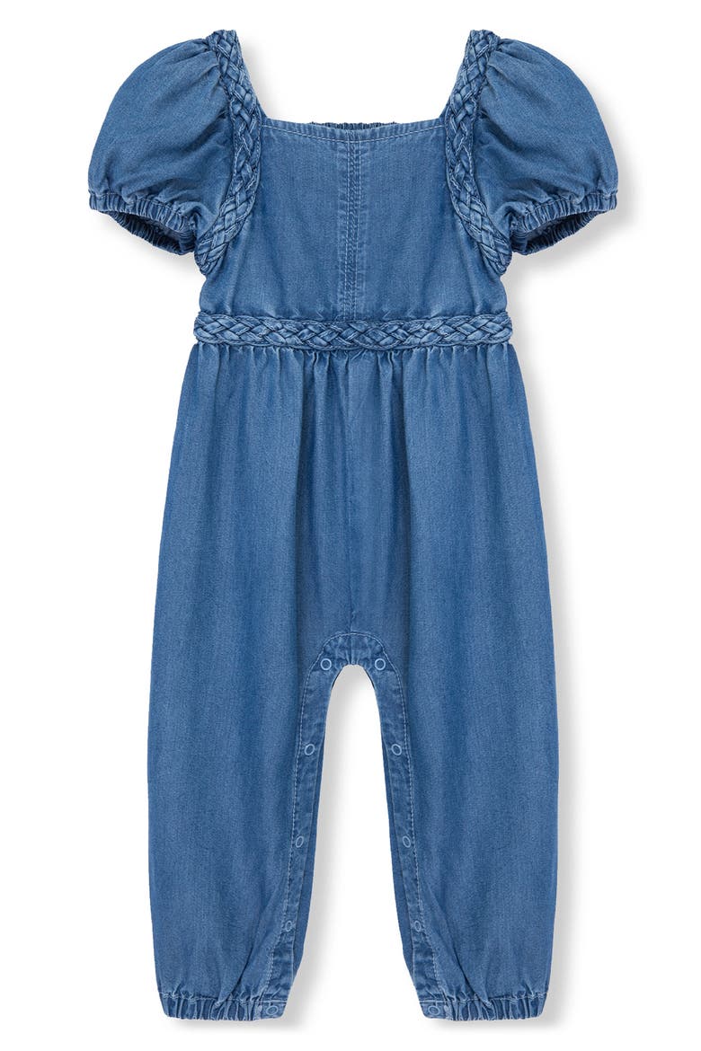 Denim Jumpsuit, Main, color, INDIGO