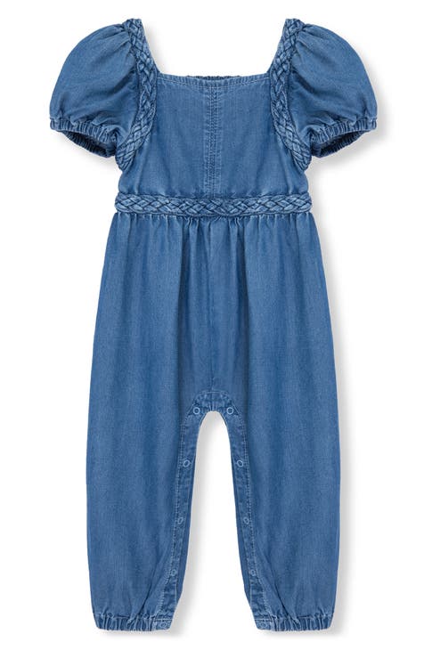 Blue heart outlet romper by paush mini