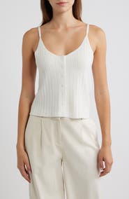 DELUC Vieste Rib Knit Camisole