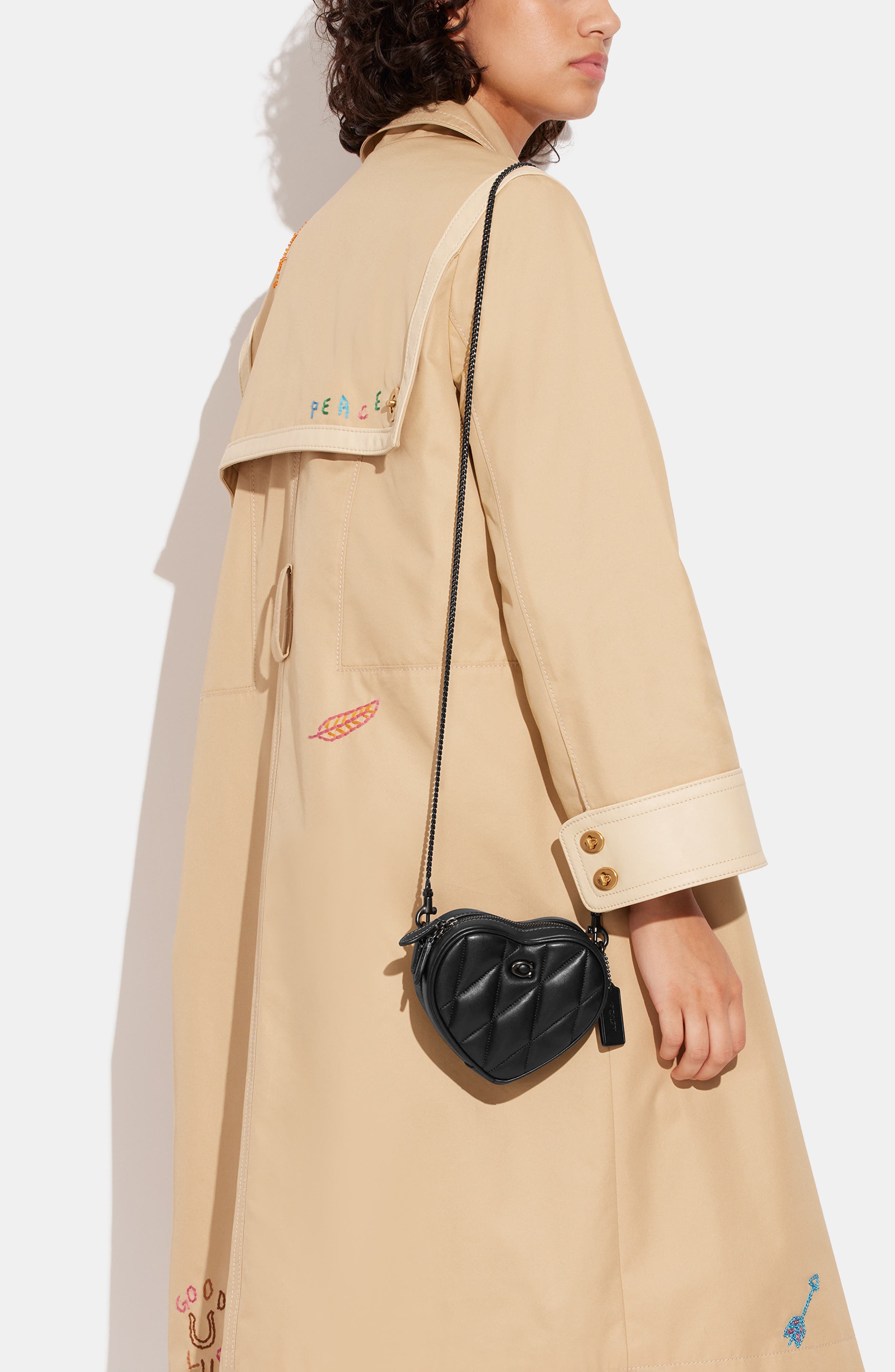 COACH Heart 14 Quilted Pillow Crossbody Bag, Alternate, color, 