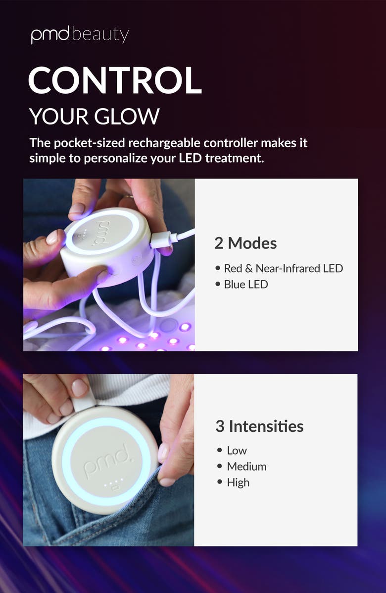 PMD LED Light Therapy Mask, Alternate, color, Cream