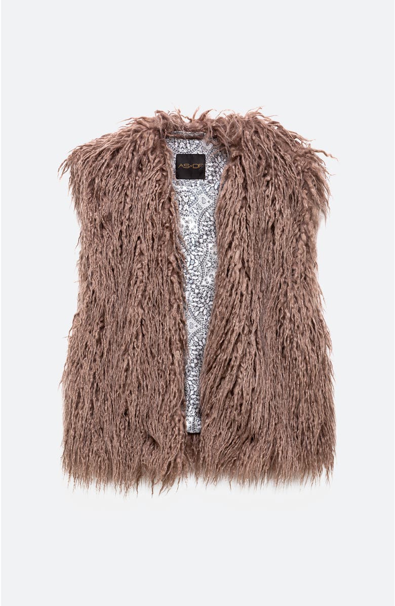 AS by DF Revolution Shag Fur Vest, Alternate, color,