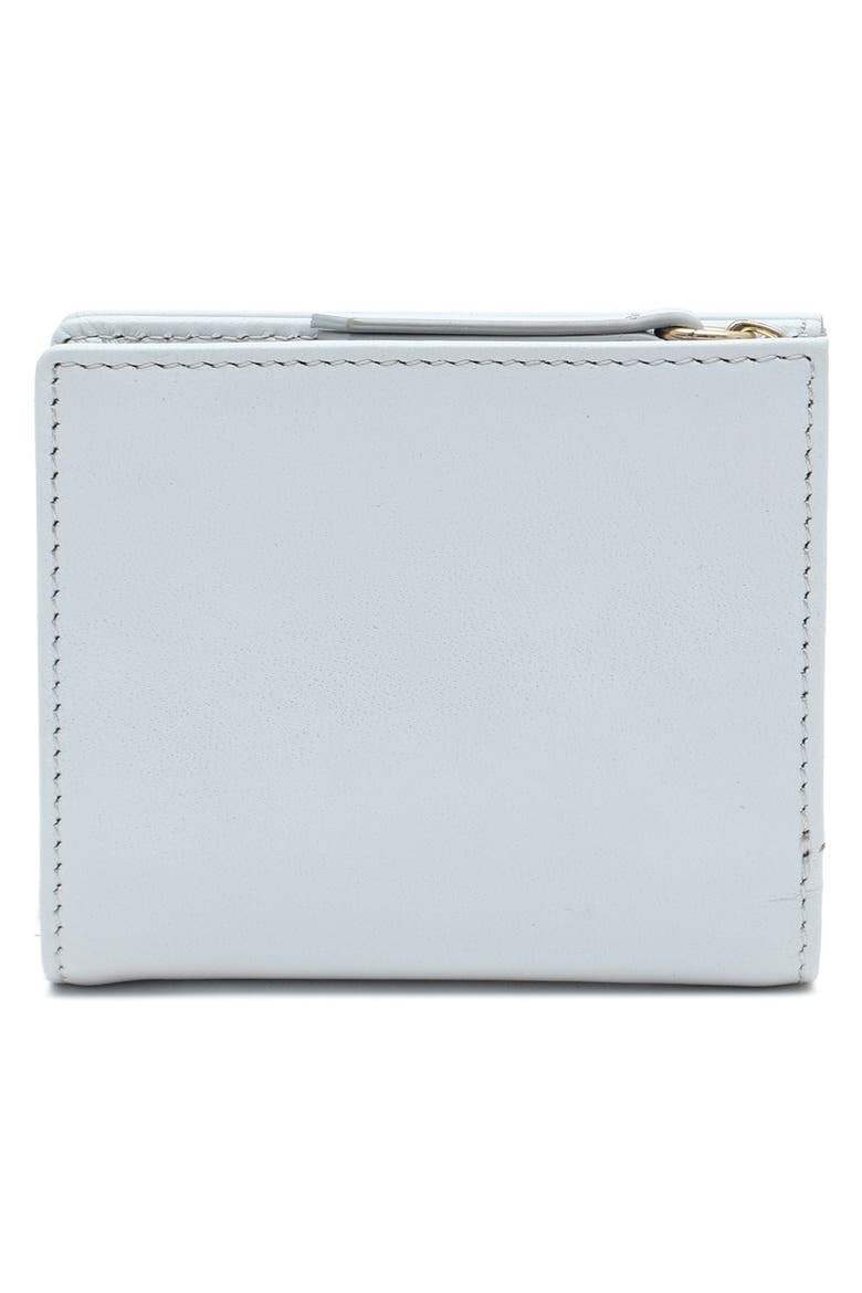 Lexi Bifold Leather Wallet, Alternate, color, MALDIVES BLUE