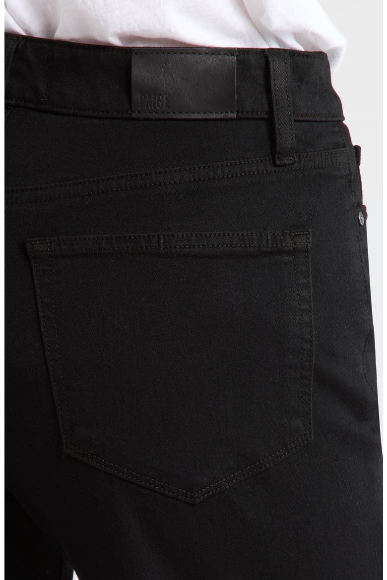 Stevie High Waist Straight Leg Jeans, Alternate, color, BLACK SHADOW