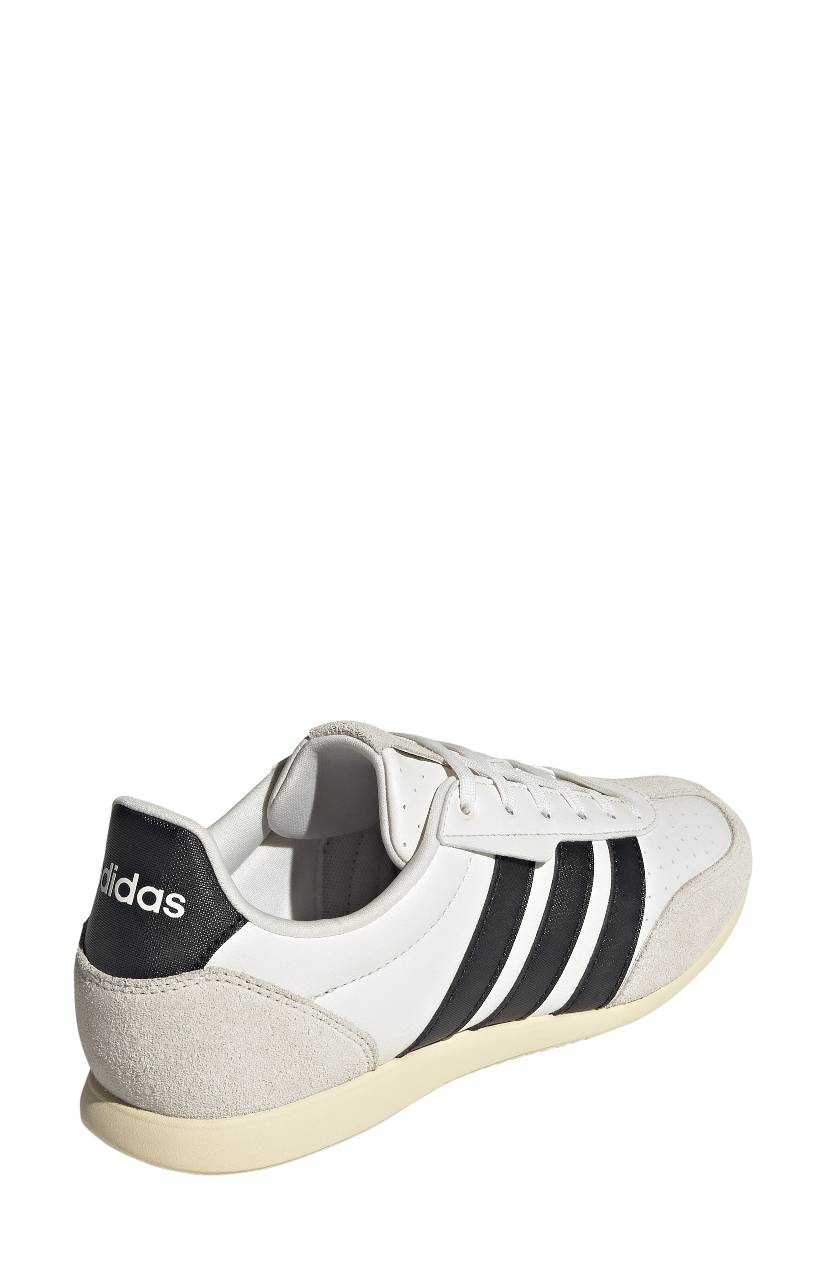 Barreda Sneaker, Alternate, color, WHITE/ BLACK/ WARM VANILLA