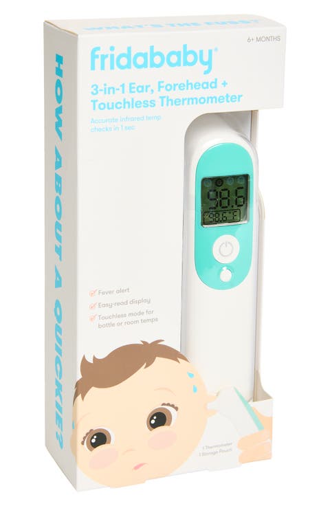 3-in-1 Ear, Forehead + Touchless Infrared Thermometer