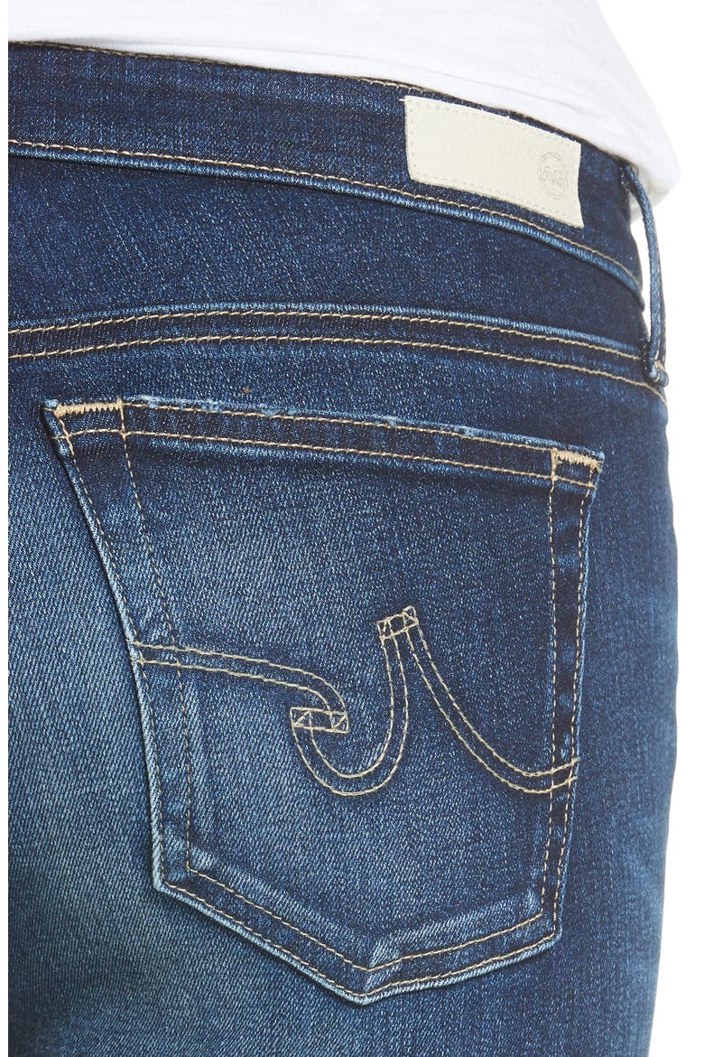 The Stilt Cigarette Skinny Jeans, Alternate, color, 7 YEARS DARK MIST