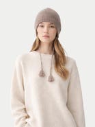 Gobi Cashmere Ultimate Warmth Knit Tie Hat
