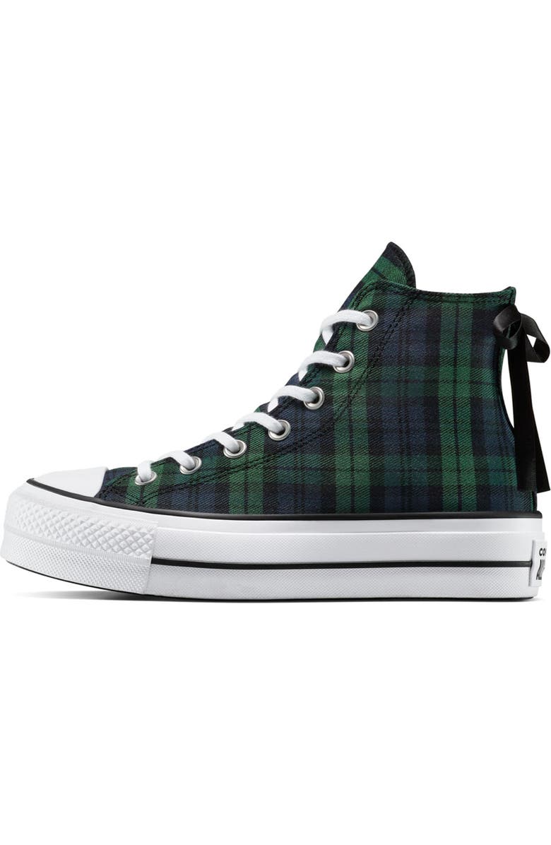 Converse Chuck Taylor All Star Lift Canvas High Top Platform Sneaker, Alternate, color, Navy/ Black/ White