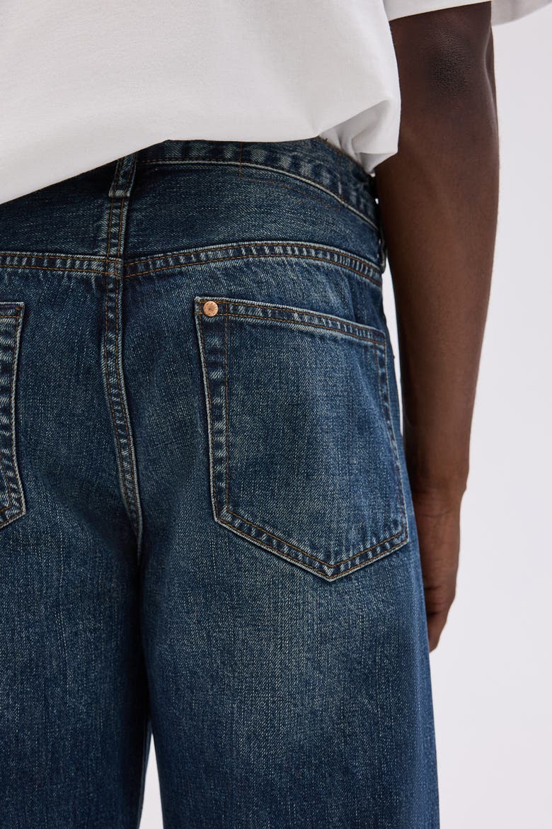Loose Straight Jeans, Alternate, color, Denim blue