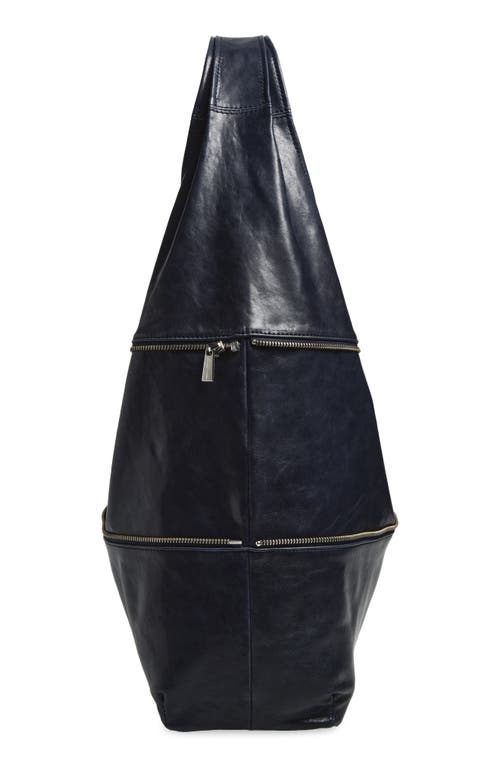 Paloma Wool Riba Convertible Leather Shoulder Bag In Blue