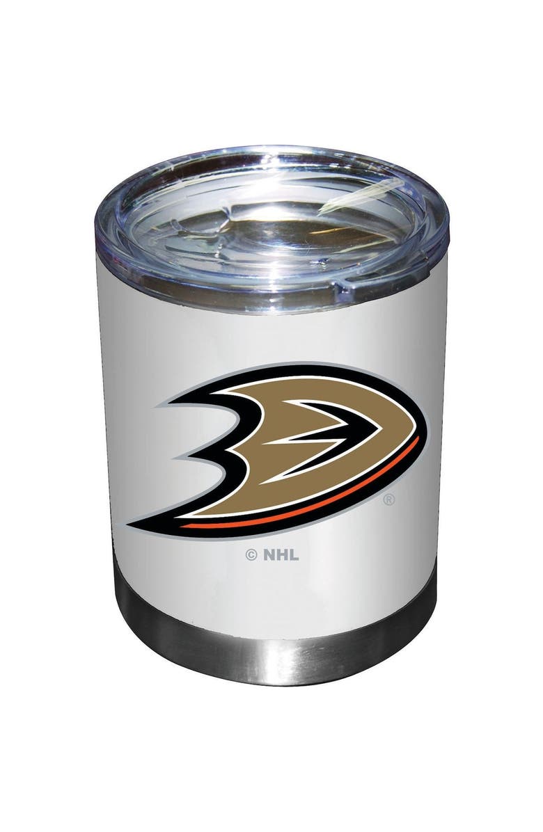 THE MEMORY COMPANY Anaheim Ducks 12oz. Team Lowball Tumbler, Main, color, White