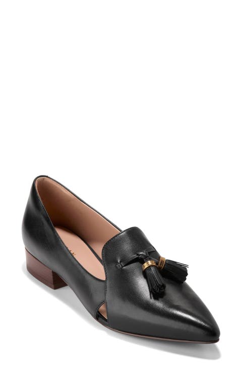 COLE HAAN タリーリュクス　ウェッジ　40 黒　ブラック COLE HAAN コールハーン Colehaan ZG RMSTD WING LINED C40408