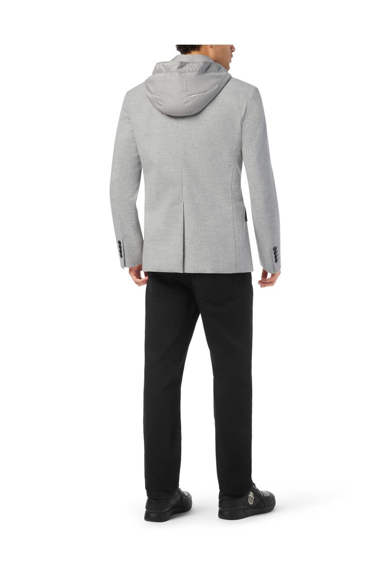 Travel Hood Blazer Men, Alternate, color, grey