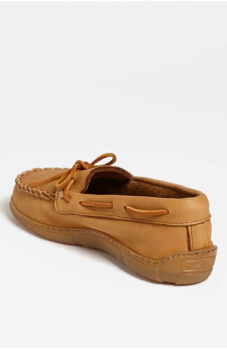 Minnetonka Moosehide Moccasin, Alternate, color,