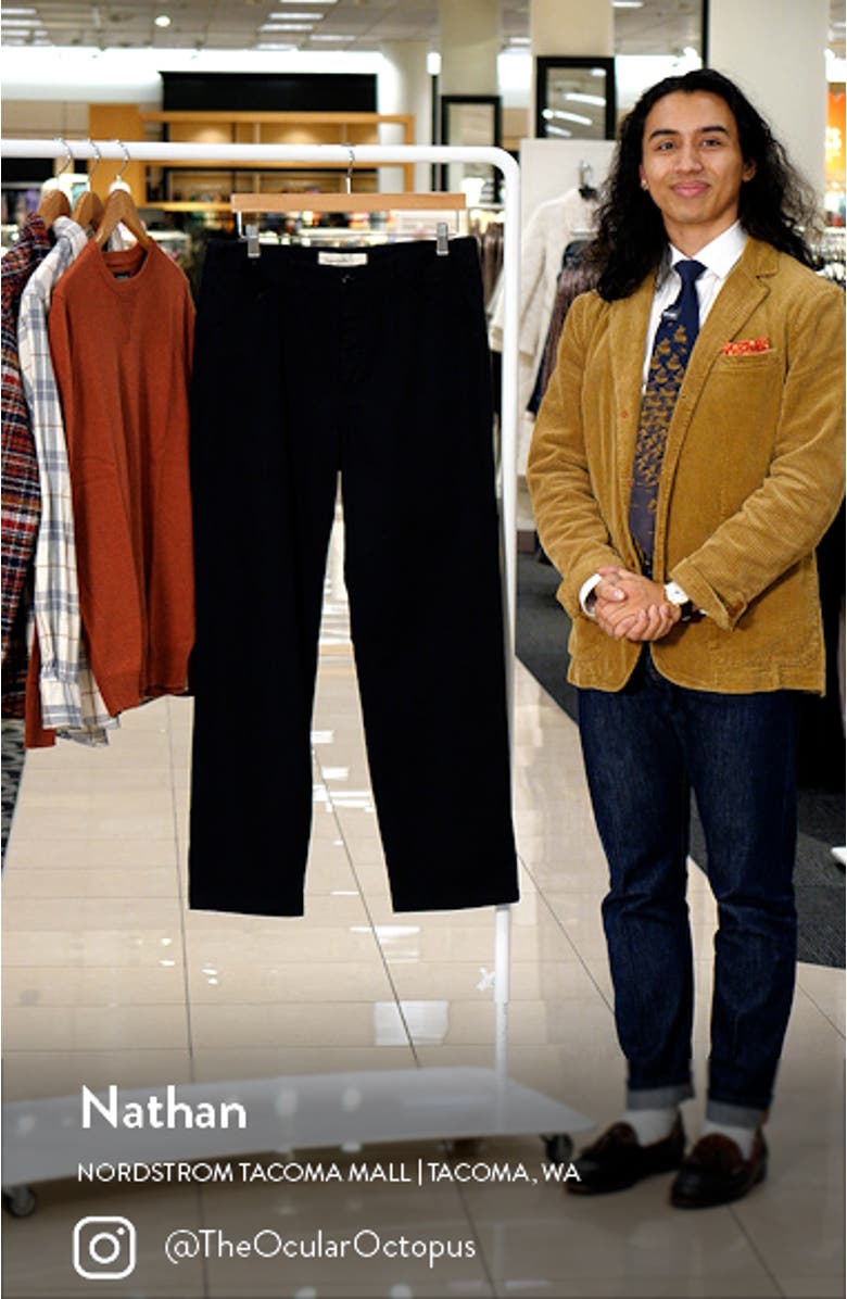 Utility Organic Cotton Chino Pants, sales video thumbnail