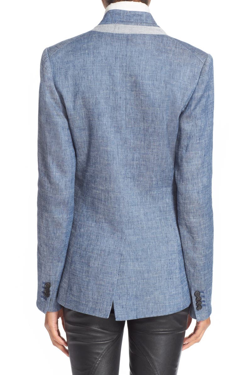 Veronica Beard 'Orchid' Jacket with Removable Dickey, Alternate, color, 