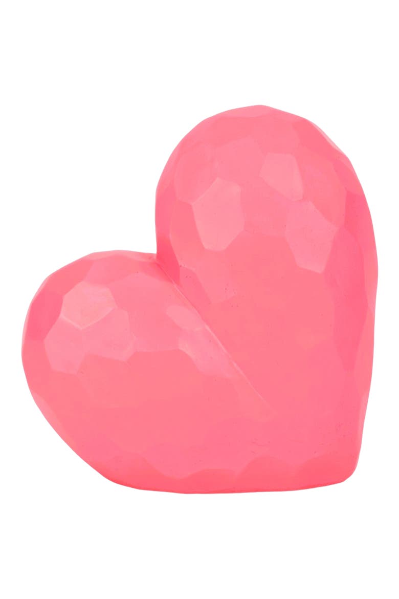 Boom Boom Heart Decor, Main, color, PINK