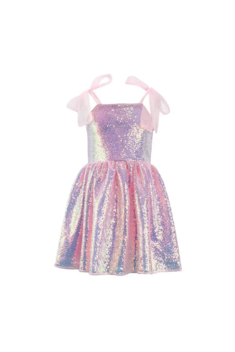 Magic Sequin Tank Dress, Main, color, Pink