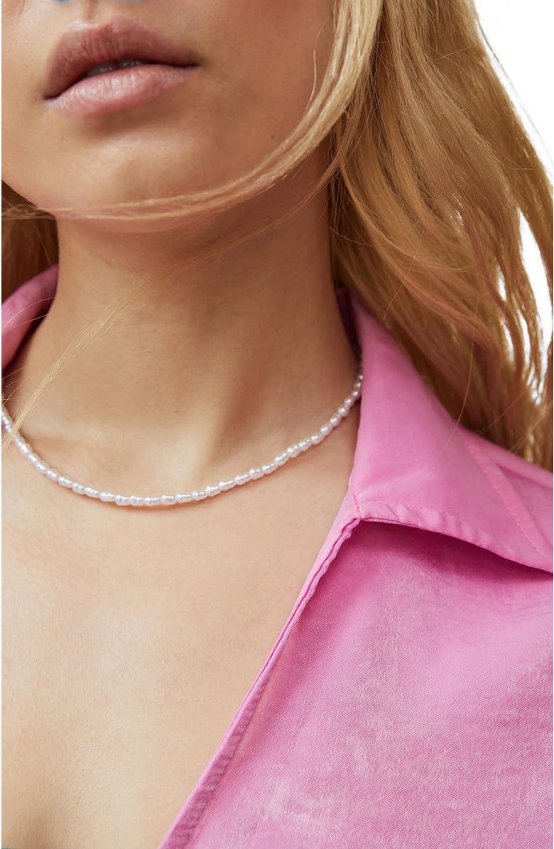 Rubi Shoes Beaded Necklace, Alternate, color, 