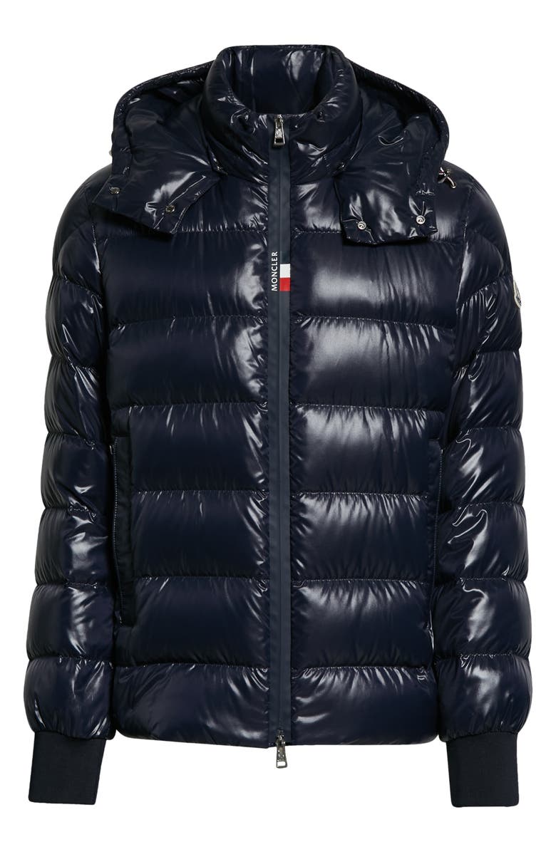 Moncler Cuvellier Water Resistant Down Puffer Jacket, Alternate, color, 
