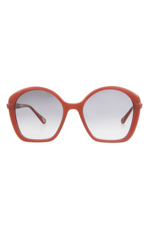 55mm Chloe Core Sunglasses