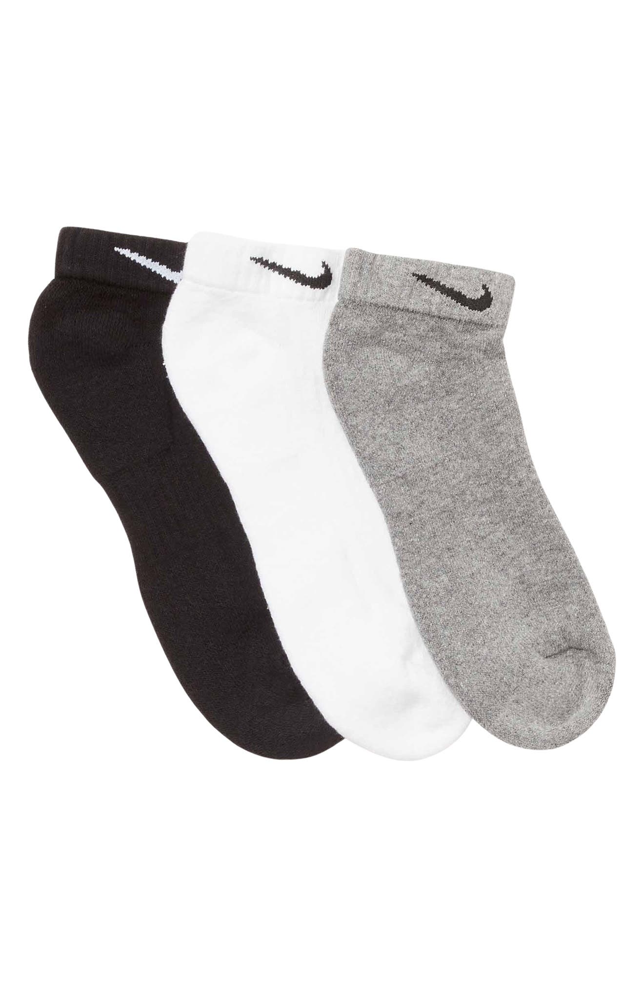 Nike Everyday Cushion Low Ankle Socks - Pack of 3