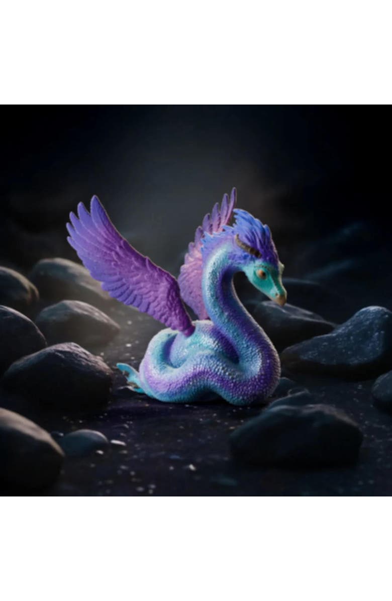 Schleich Wizarding World, Occamy 7 Inch Winged Collectible Toy Figurine, Kids 6+, Alternate, color, Multicolored