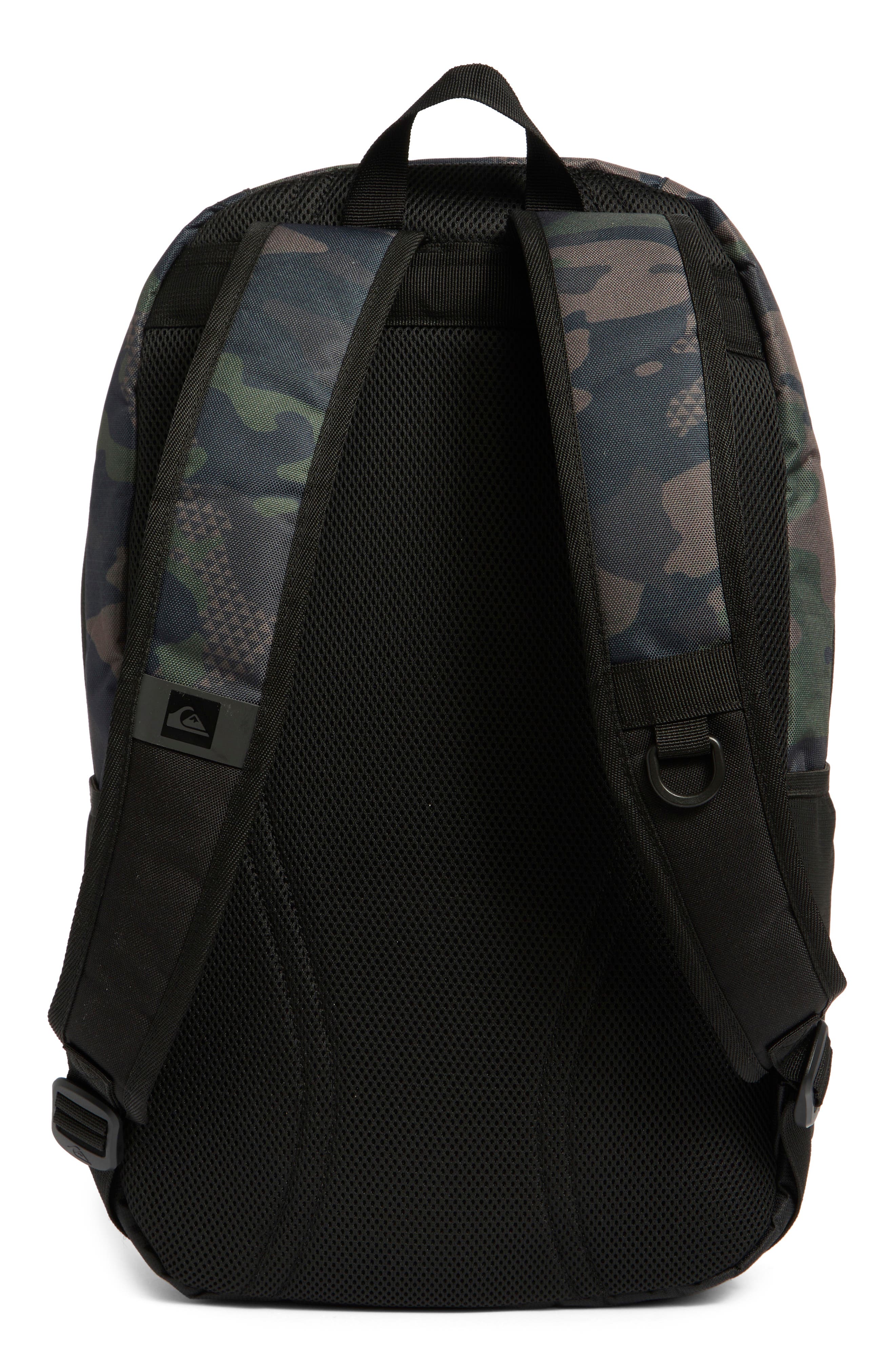 Quiksilver Aframe Backpack, Alternate, color, Black/ Camo