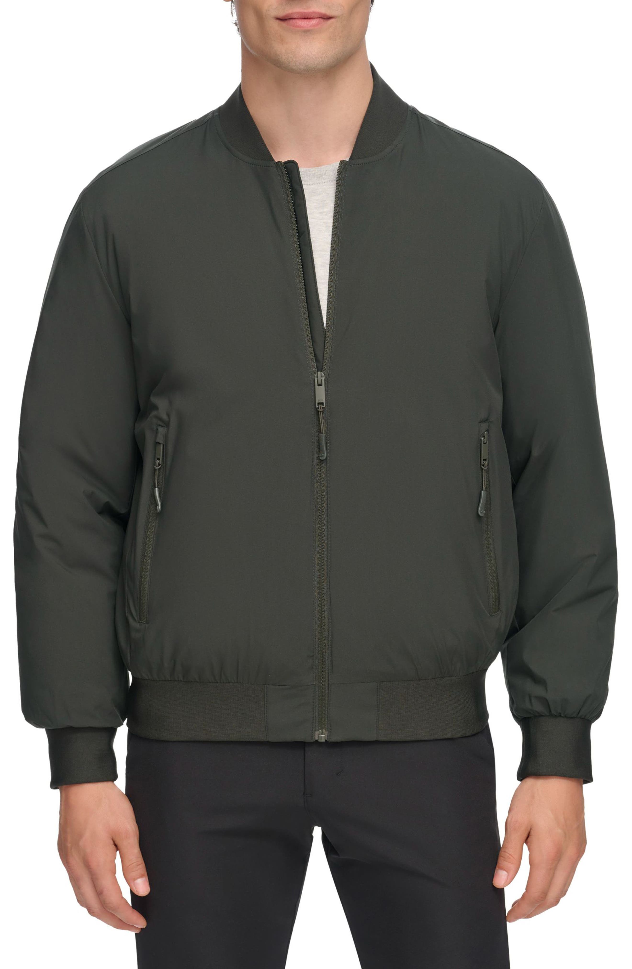 DKNY Stretch Bomber Jacket