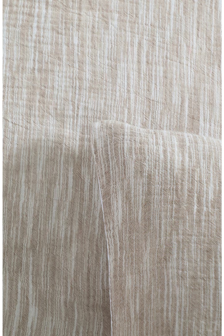 Theo 3-Piece Cotton Comforter Set, Alternate, color, TAUPE