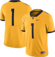 Nike Men's Nike Gold West Virginia Mountaineers Alternate Game Jersey